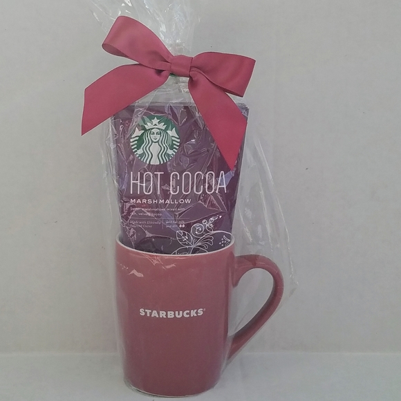 Starbucks 10oz Ceramic Mug & Hot Cocoa Gift Set - Picture 1 of 5